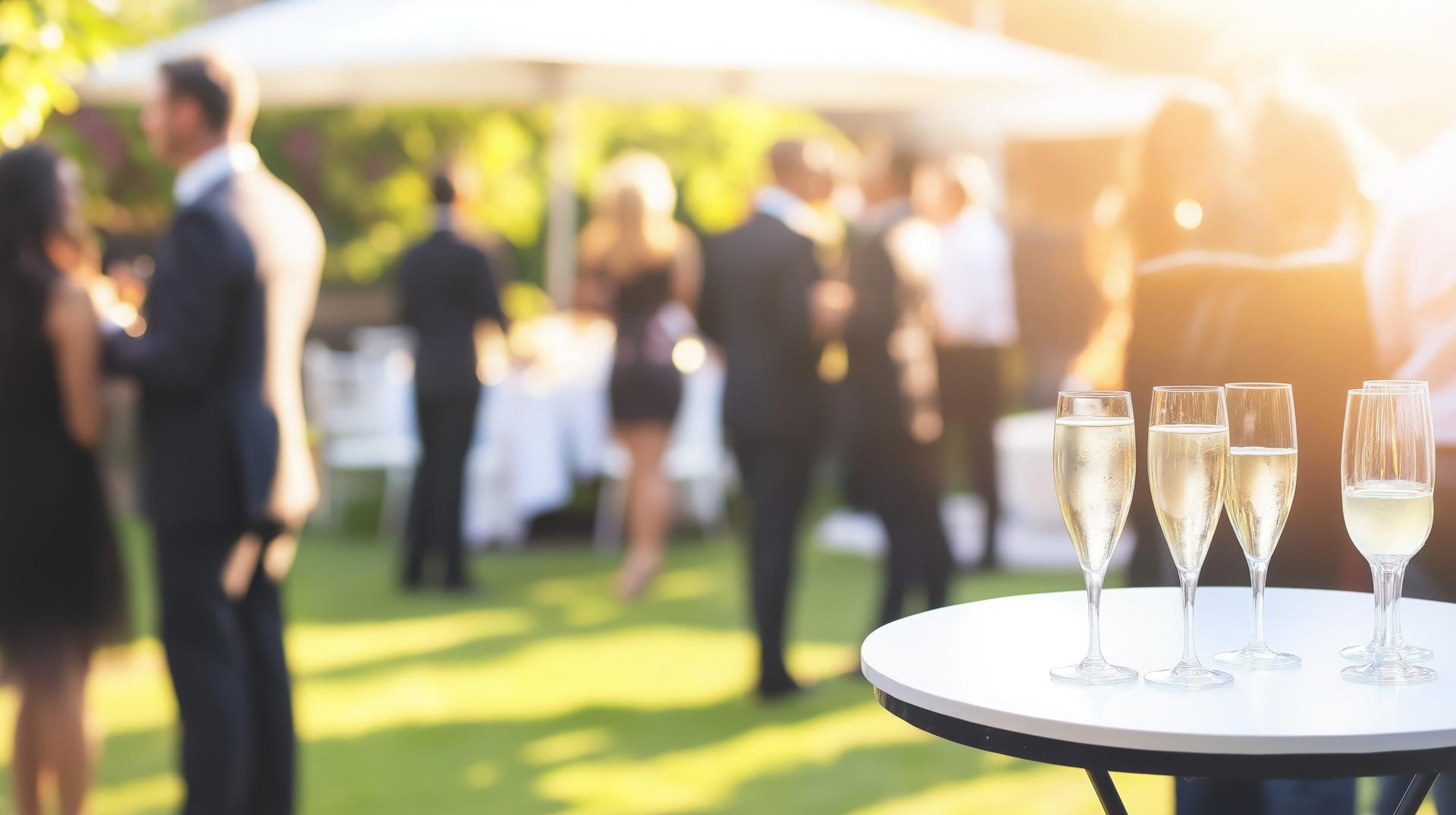Pavillon wasserdicht bei Outdoor-Empfang